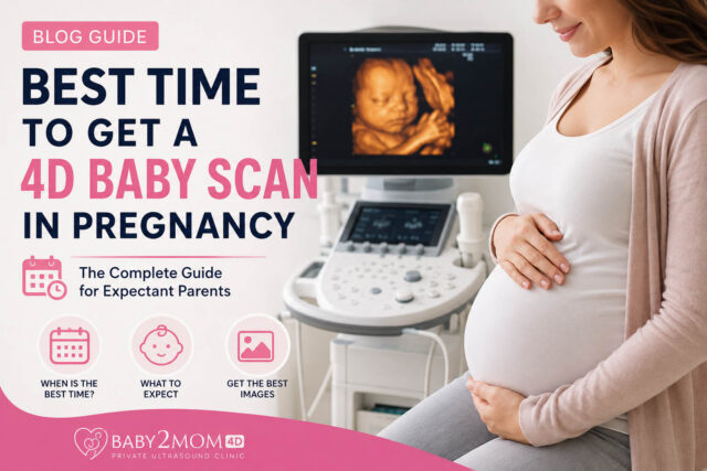 Best Time to Get a 4D Baby Scan in Pregnancy