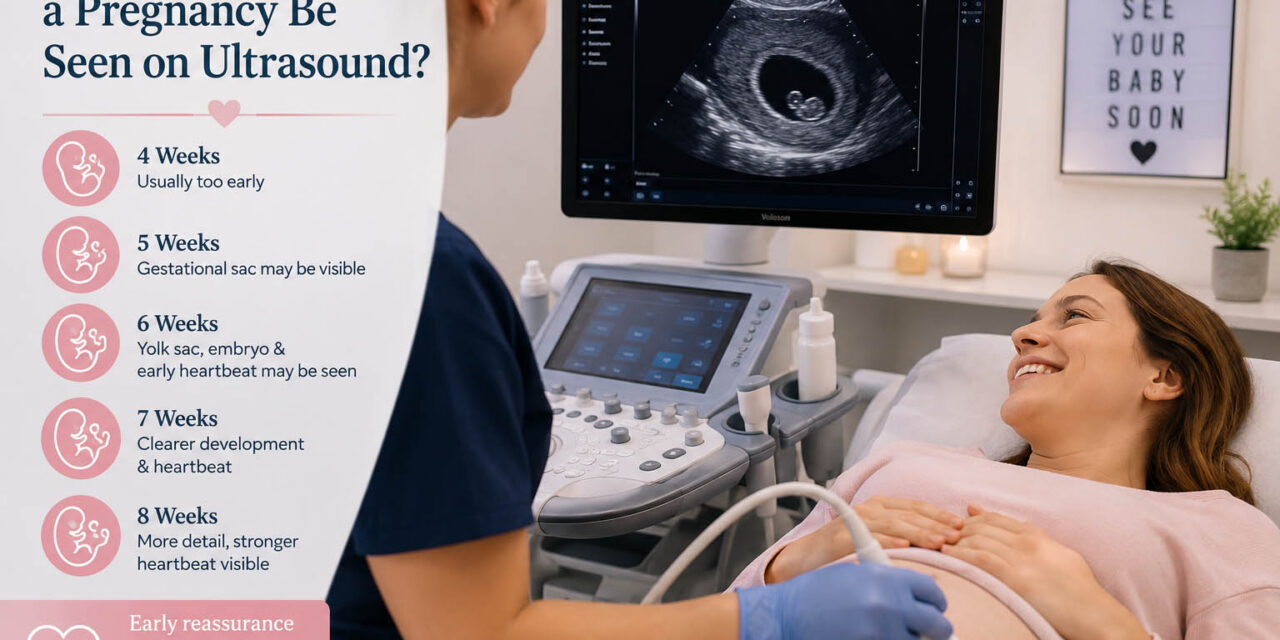 How Early Can a Pregnancy Be Seen on Ultrasound?