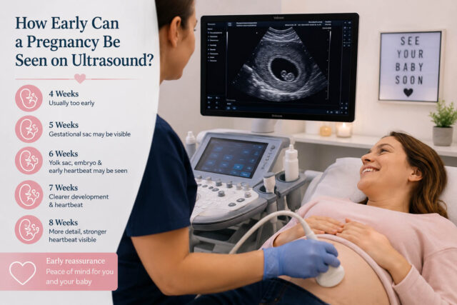 How Early Can a Pregnancy Be Seen on Ultrasound?