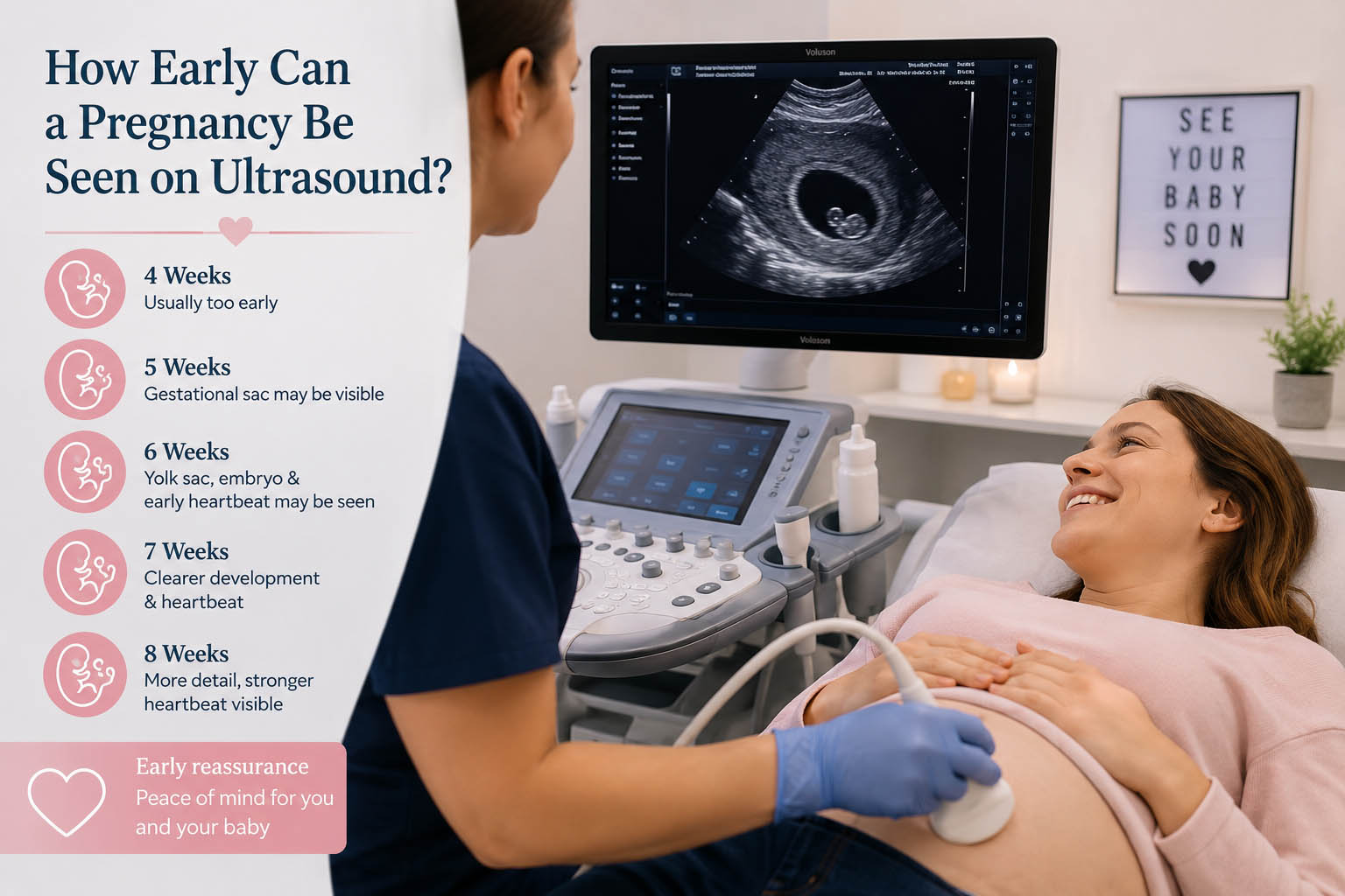 How Early Can a Pregnancy Be Seen on Ultrasound? - Baby2Mom 4D
