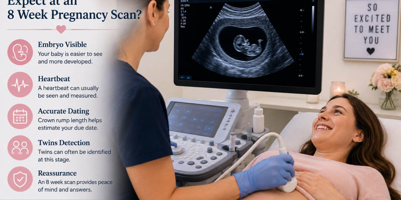 What Can You Expect at an 8 Week Pregnancy Scan?
