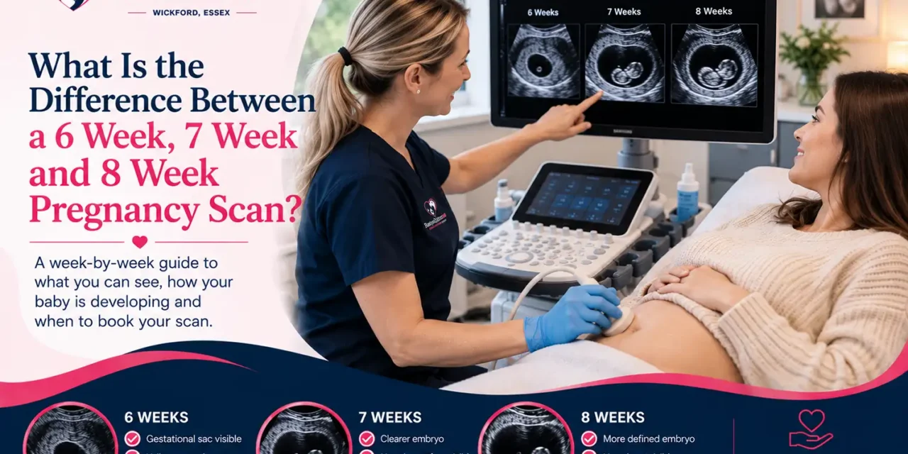 What Is the Difference Between a 6 Week, 7 Week and 8 Week Pregnancy Scan?